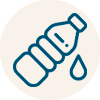 Complimentary bottled water